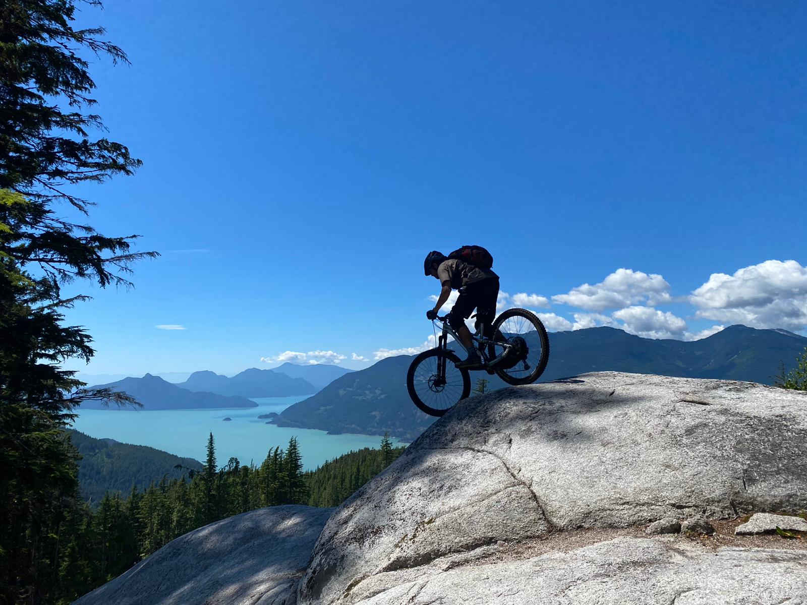 rock roll squamish mountain biking